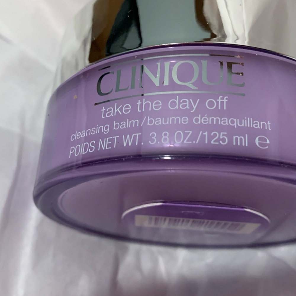 Clinique large take the day off 3.8 oz cleanser